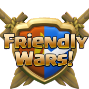 Guerre amicale blason clash of clans