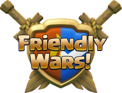 Guerre amicale blason clash of clans