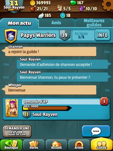 Guilde papys warriors battlejack