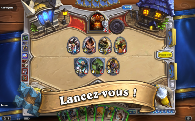 Hearthstone jeu strategie carte combat arene