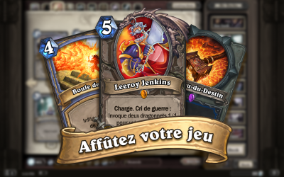 Hearthstone jeu strategie carte deck