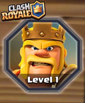 Heros roi clash royale mise a jour