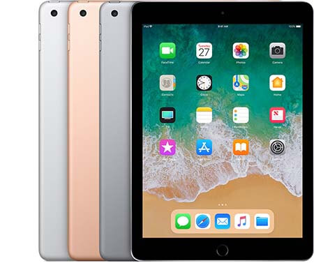 Ipad choix 2018 argent gris or