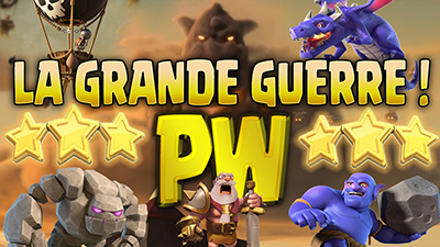 Papyathlon - La grande guerre des clans ! Clash of Clans