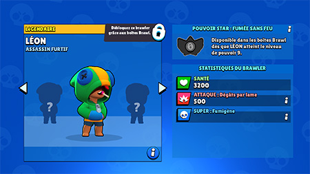 Leon new brawler brawl stars