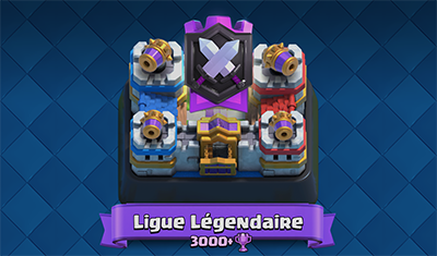 Ligue legendaire guerre de clans clash royale