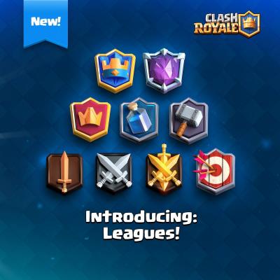 Ligues clash royale mise a jour