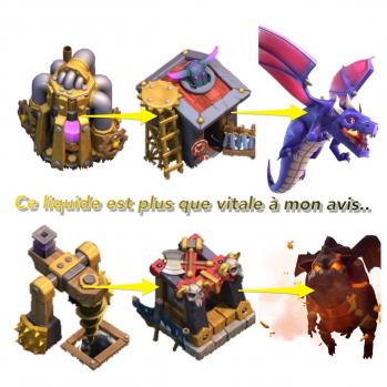 Liquide vital clash of clans