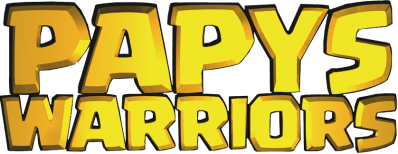 Logo papys warriors communaute jeux video mobile