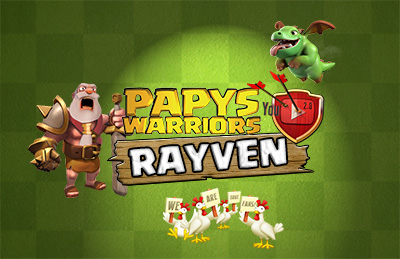 Logo youtube rayven papys warriors