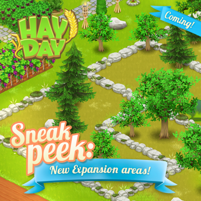 Maj hay day mars 2017 sneak peek1 nouvelles extensions de ferme