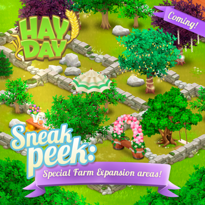 Maj hay day mars 2017 sneak peek2 extensions de ferme et deco