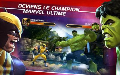 Marvel tournoi des champions combat wolverine hulk