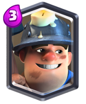 Mineur carte legendaire clash royale