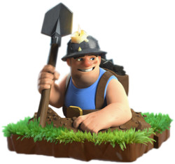 Mineur troupe clash of clans