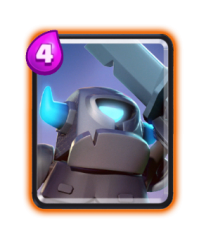 Mini pekka carte rare clash royale