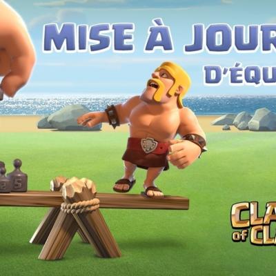 Mise a jour equilibrage mai 2017 clash of clans