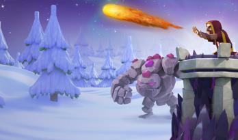 Mise a jour noel clash of clash sorcier golem niveau 6