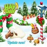 Mise a jour noel hay day maintenant