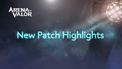 Mise a jour patch janvier 2018 arena of valor