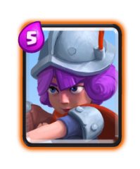 Mousquetaire care rare clash royale 1