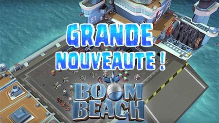 Des navires de guerre sur Boom Beach ! Mise à jour