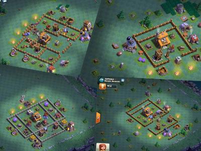 Nouveau plan base des ouvriers clash of clans 1