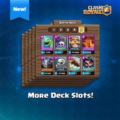 Nouveau slot sneak peek clash royale