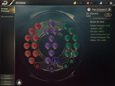 Page arcana guide arena of valor