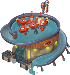 Piscine de homard batiment production hay day