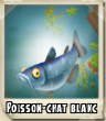 Poisson chat blanc