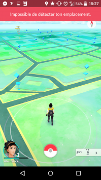 Pokemon go impossible de detecter ton emplacement