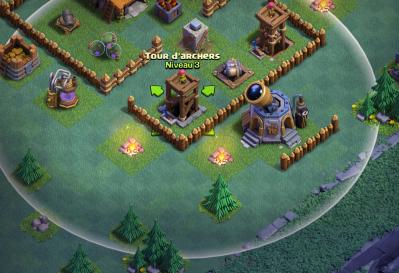 Portee defense contre snipe clash of clans