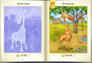 Puzzle girafe hay day