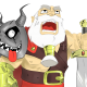 Roi papyswarriors clash of clans fan art chrono sans fond avatar