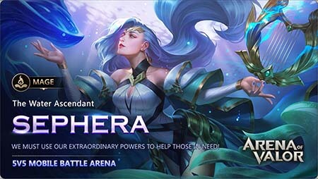 Sephera build mage - Arena of Valor