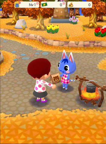 Service rosie pomme recompense capture animal crossing pocket camp