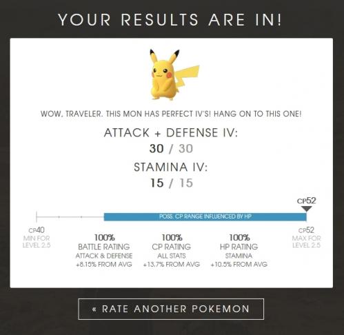 Silph road pokemon go resultat parfait pikachu