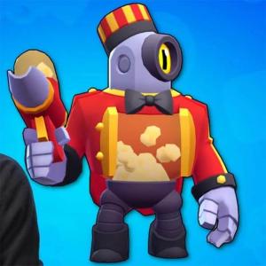 Skin ricochet pop corn brawl stars