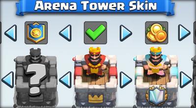 Skin tour du roi clash royale