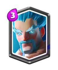 Sorcier de glace carte legendaire clash royale