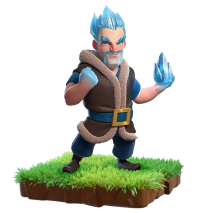 Sorcier de glace troupe clash of clans sneak peek cadeau noel