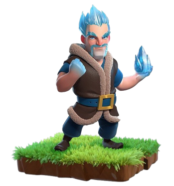 Sorcier de glace troupe clash of clans sneak peek cadeau noel