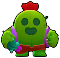 Spike cactus brawl stars personnage