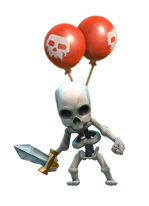Squelette volant clash of clans