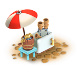 Stand de glaces hay day