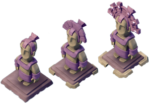 Statue obscure idole gardien chef d oeuvre boom beach