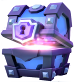 Super coffre magique ouvert clash royale