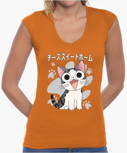 T shirt femme chat chi cute