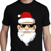T shirt idee cadeau pere noel gangsta fun tostadora